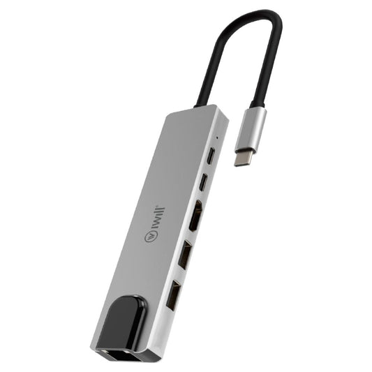 HUB USB-C Plus - Adaptador 6 em 1